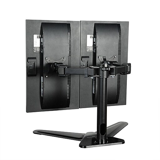 Shop Staples for Fleximounts DF1D 10"27" Free Standing Dual Monitor Stand