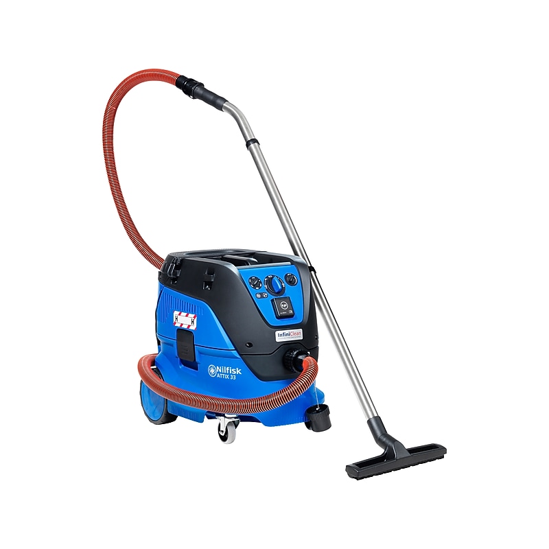 Nilfisk ATTIX 33 8 Gal. Wet/Dry Industrial Dust Extractor (107412177) image 1