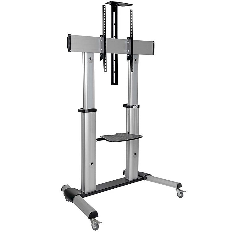 Tripp Lite Mobile Flat-Panel Floor Stand for TVs and Monitors, Heavy-Duty, up to 100" (DMCS60100XX) image 1