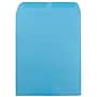 JAM Paper 10 x 13 Open End Catalog Colored Envelopes, Blue Recycled, 25/Pack (87725a)~#|#~sp12489300_sc7