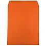 JAM Paper 10 x 13 Open End Catalog Colored Envelopes, Orange Recycled, 25/Pack (87766a)~#|#~sp12489312_sc7