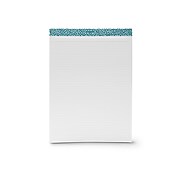 Poppin Notepads, 9" x 12.5", Ruled, Teal/Wine, 50 Sheets/Pad, 2 Pads/Pack (108240)