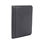 Bond Street Faux Leather Padfolio with Zipper Closure, Black (WRC1512BS-BLACK)~#|#~sp125660205_sc7