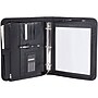 Bond Street Faux Leather Padfolio with Zipper Closure, Black (RGB1102BS-BLACK)~#|#~sp125660209_sc7