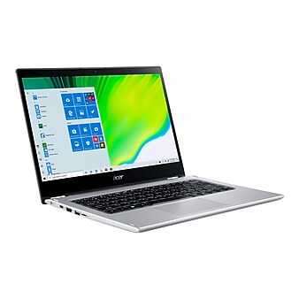 Acer Spin 3 SP314-21-R56W 14" Refurbished Notebook, AMD Ryzen 3-3250U, 4GB Memory, 128GB SSD, Windows 10