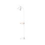 SHEFFIELD HOME Lawrence 65.7" Matte White Floor Lamp with Bell Shade (FLK1Q)~#|#~sp125760580_sc7