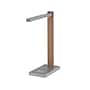 SHEFFIELD HOME Ella LED Desk Lamp, 15.2", Brushed Nickel/Brown Woodgrain (TL9997)~#|#~sp125760588_sc7