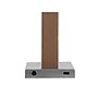 SHEFFIELD HOME Ella LED Desk Lamp, 15.2", Brushed Nickel/Brown Woodgrain (TL9997)~#|#~sp125760591_sc7