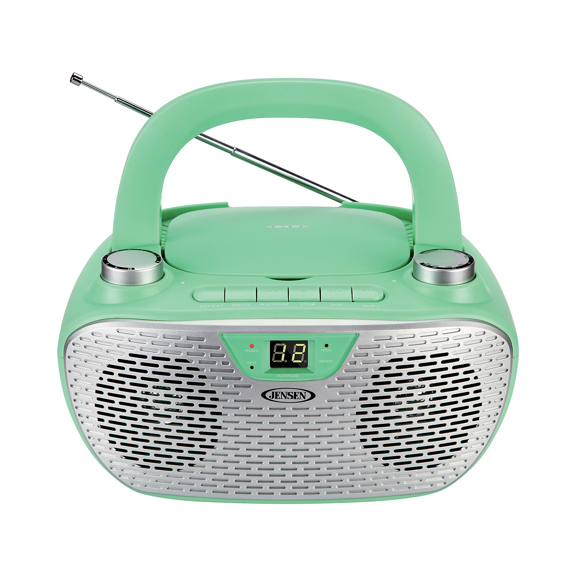 Jensen CD-485-GR CD/Radio Player, Green Sansujyuku sansujyuku.com