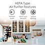 Crane HEPA Tabletop Air Purifier, 3-Speed, White (EE-7002AIR)~#|#~sp125993729_sc7