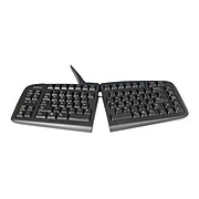 Goldtouch V2 Adjustable Wired Keyboard for PC and Mac, Black (GTU-0088)