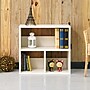 Way Basics 24.8"H Collins Cubby Bookcase, Organizer and Modern Eco Storage Shelf, White (WB-2SHELF-3-WE)~#|#~sp125995060_sc7