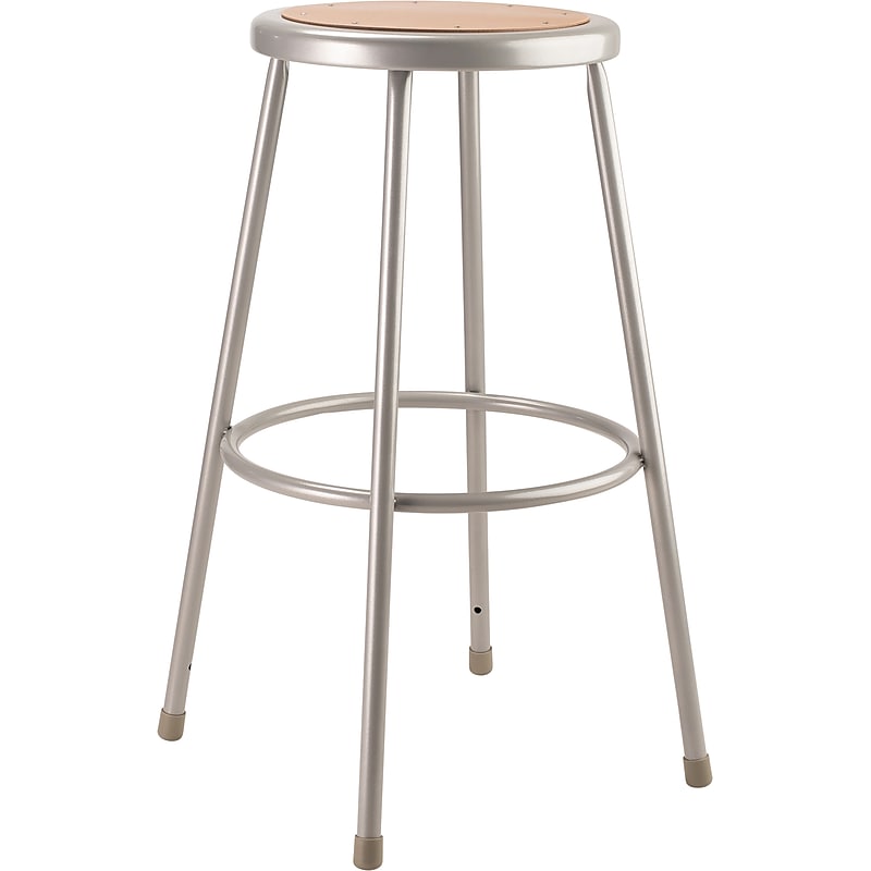 NPS 6200 Series 30" Heavy Duty Steel Stool, Gray (6230) image 1