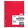 Mead 1-Subject Notebooks, 8" x 11", College Ruled, 100 Sheets (6622)~#|#~sp125996426_sc7