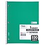 Mead 1-Subject Notebooks, 8" x 11", College Ruled, 100 Sheets (6622)~#|#~sp125996427_sc7