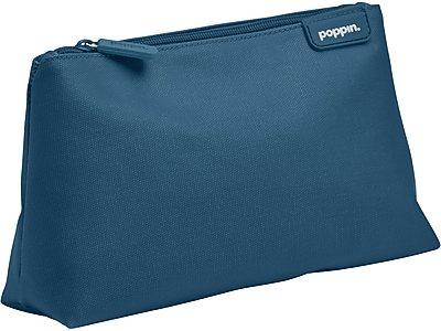 Poppin Zipper Canvas Pouch