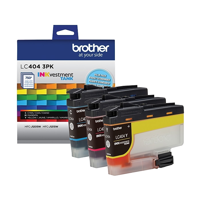 Brother LC4043PKS Cyan/Magenta/Yellow Standard Yield Ink