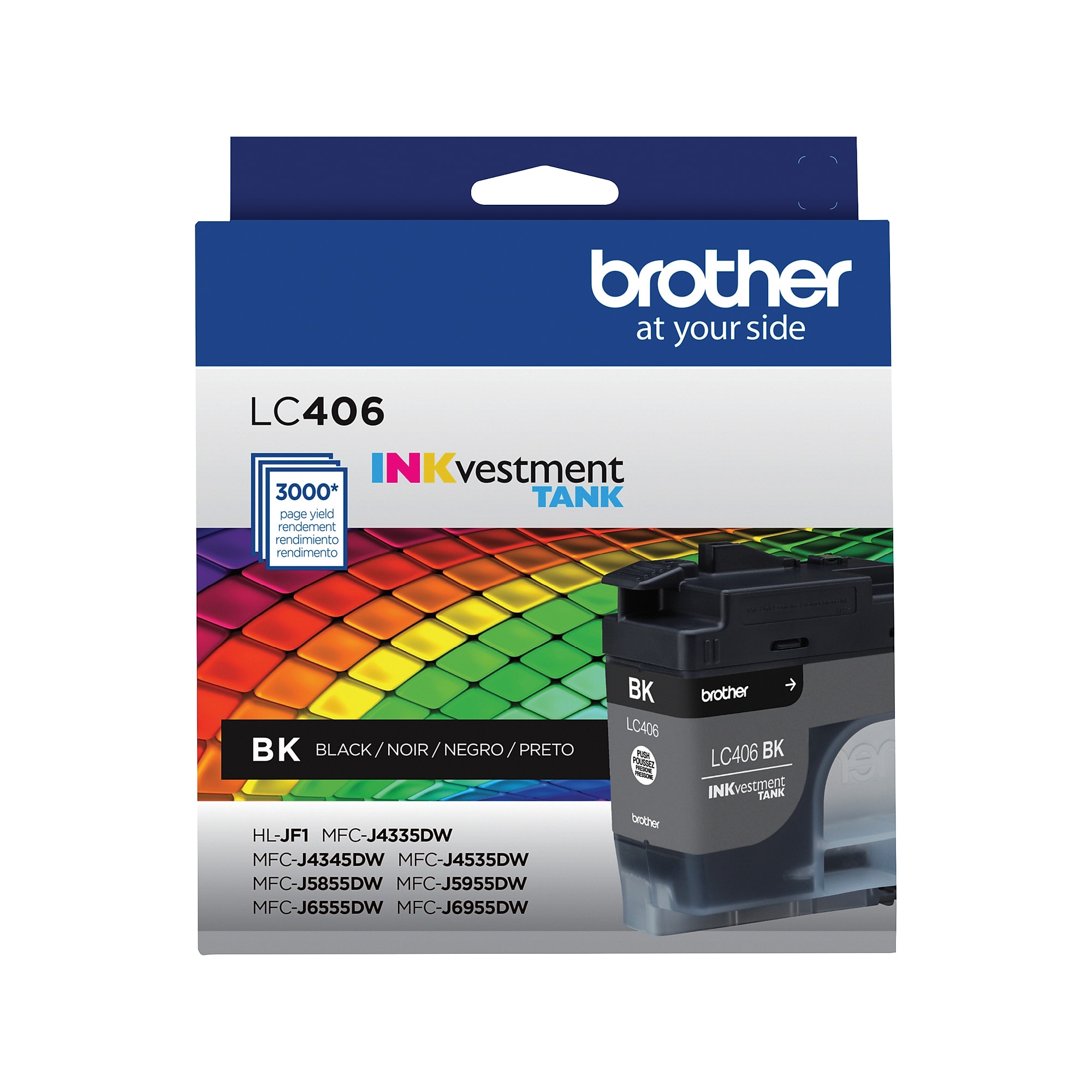 Brother LC406 Black Standard Yield Ink Cartridge (LC406BKS) Sansujyuku sansujyuku.com