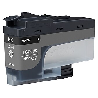 Brother LC406 Black Standard Yield Ink Cartridge (LC406BKS)
