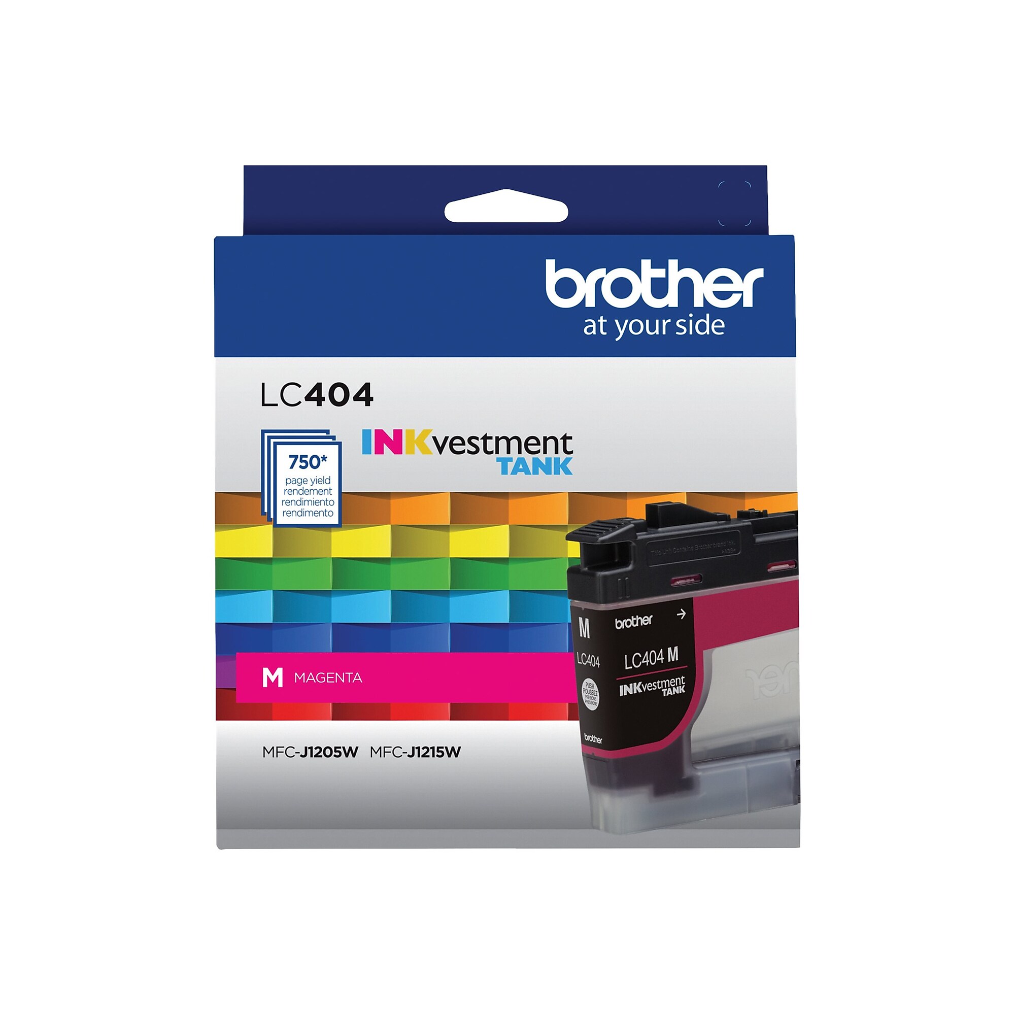 Brother LC404 Magenta Standard Yield Ink Cartridge, Prints Up to 750 Pages (LC404MS) Sansujyuku sansujyuku.com