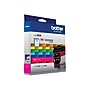 Brother LC404 Magenta Standard Yield Ink Cartridge, Prints Up to 750 Pages (LC404MS)~#|#~sp125998153_sc7