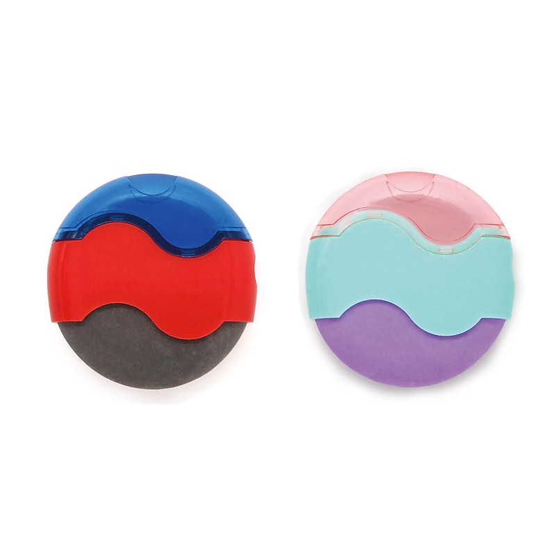 Pep Rally Sharpener and Block Eraser Combo, Assorted (21198) image 1