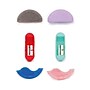 Pep Rally Sharpener and Block Eraser Combo, Assorted (21198)~#|#~sp126080151_sc7