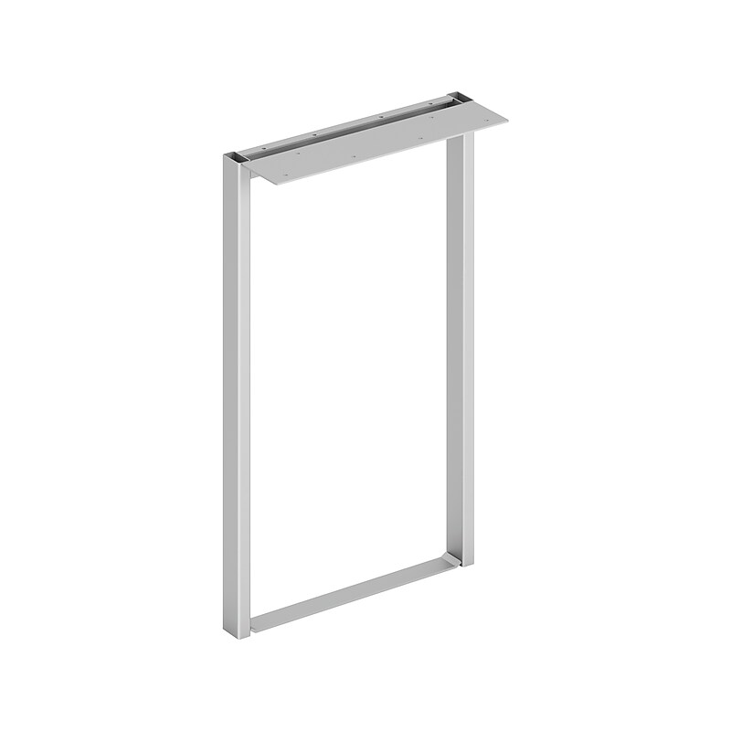 HON Mod 23" Metal Support Leg, Silver (HLPLOS23.SLVR) image 1