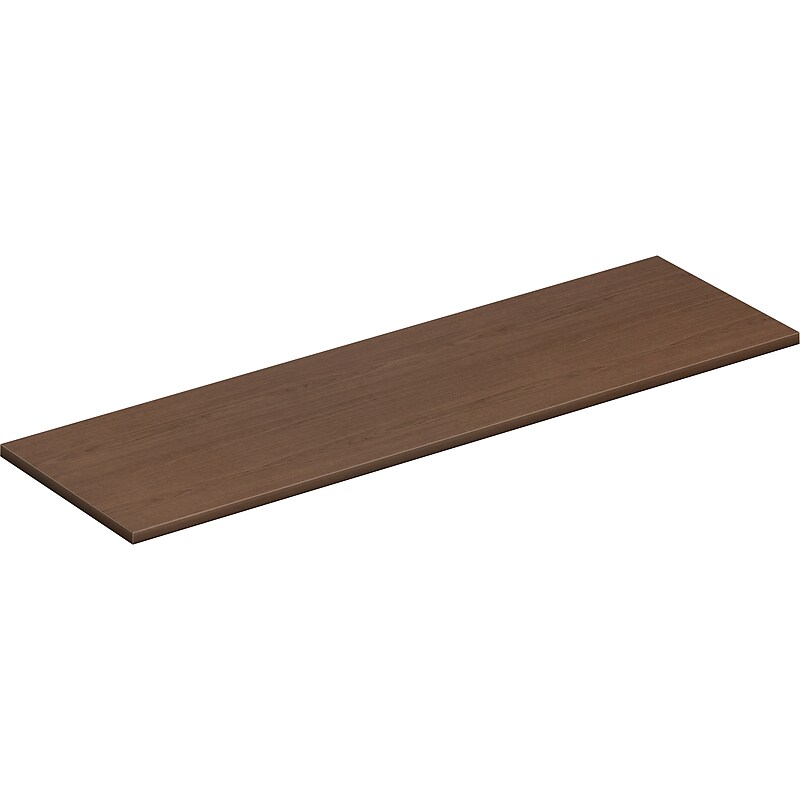 HON Mod 1" Credenza Top, Sepia Walnut (HLPLCL6620TOP.LSE1) image 1