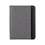 Bond Street Faux Leather Padfolio with Zipper Closure, Gray (WRC1503BS-GREY)~#|#~sp126080854_sc7