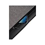 Bond Street Faux Leather Padfolio with Zipper Closure, Gray (WRC1503BS-GREY)~#|#~sp126080859_sc7
