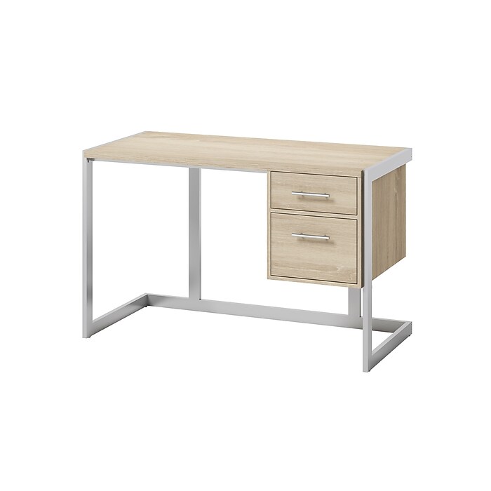 Whalen Peruzzi 48 Writing Desk Greige Pecan SPLS PE48D