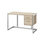 Whalen Peruzzi 48" Writing Desk, Greige Pecan (SPLS-PE48D)~#|#~sp126157652_sc7