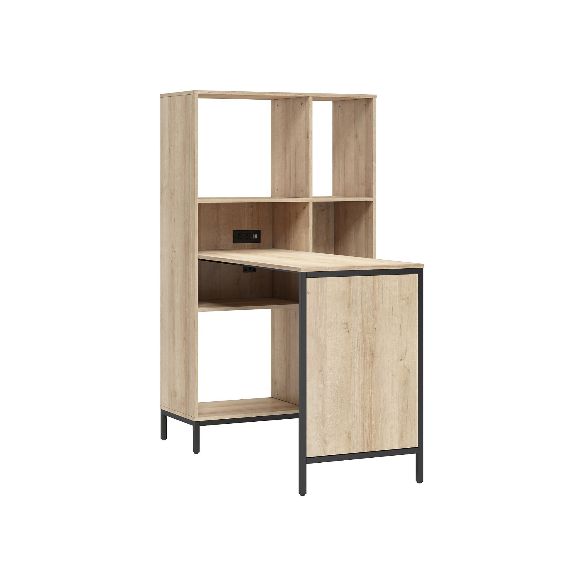 Whalen Turing 48″W Workstation Desk, Desert Ash (SPLS-TU48CD) Sansujyuku sansujyuku.com