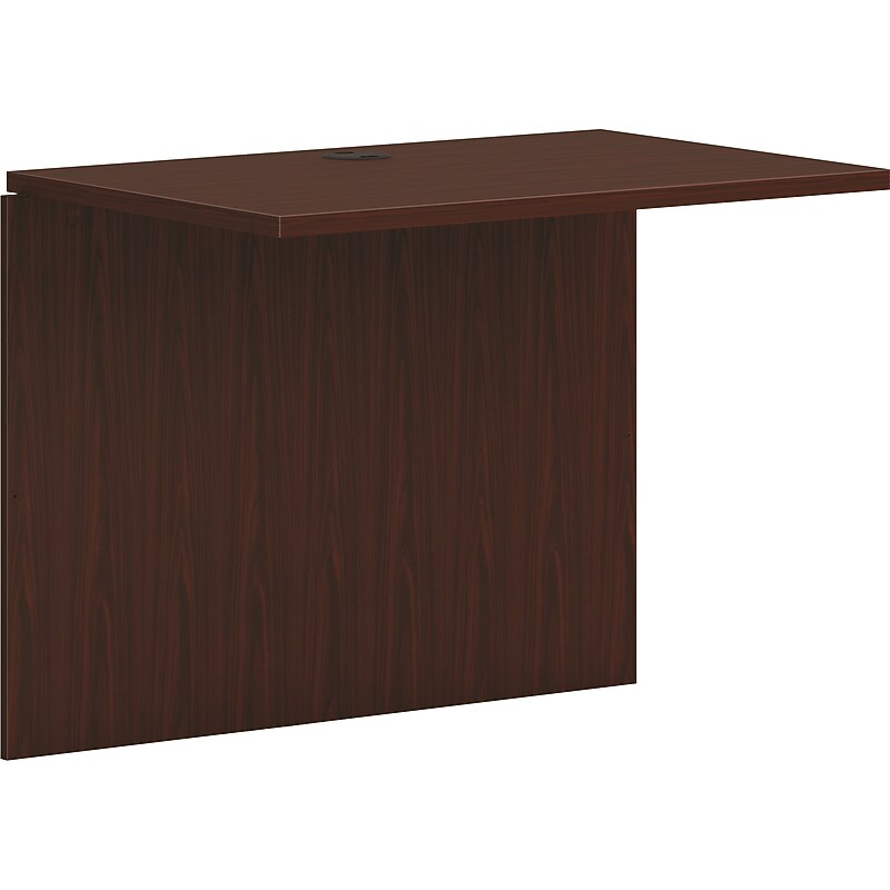 HON Mod 36" Desk Bridge, Traditional Mahogany (HLPLB3624.LTM1) image 1