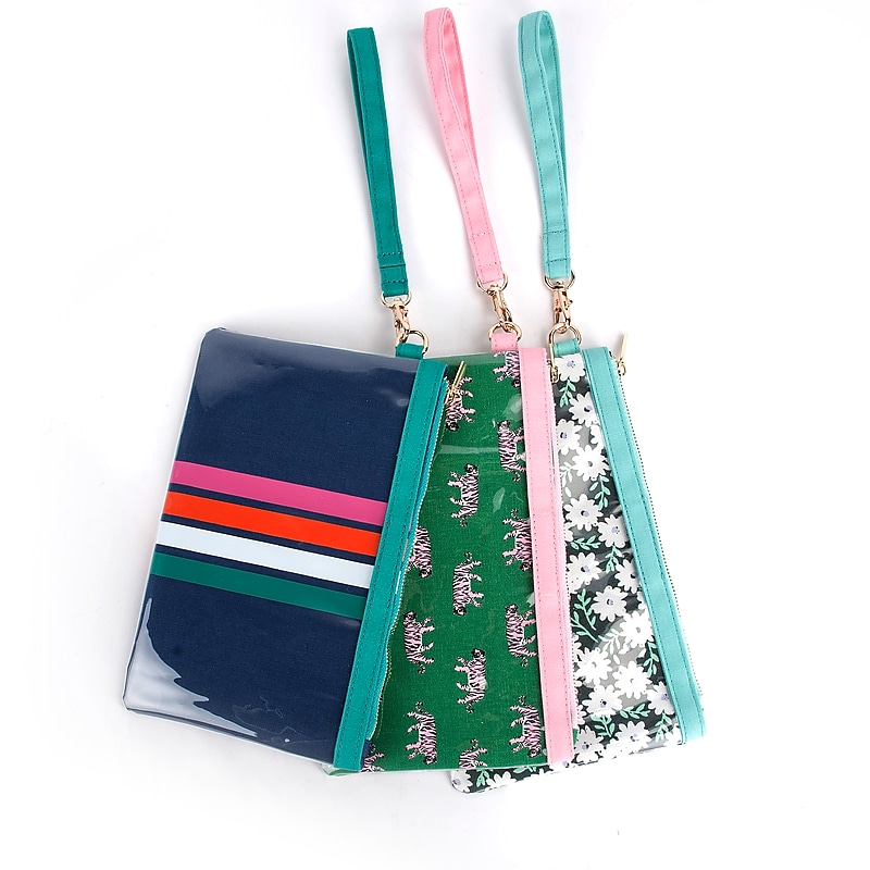 Pep Rally Wristlet Zipper Pencil Pouch, Each (58948) image 1