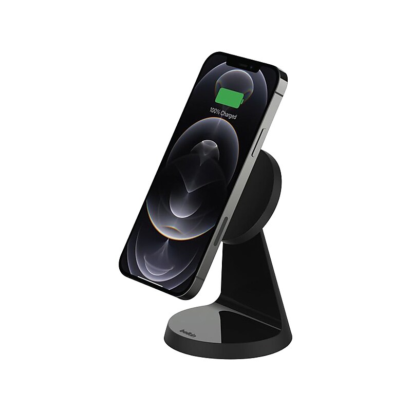 Belkin BOOST CHARGE Wireless Charger for iPhone 12, Black (WIB003TTBK) image 1