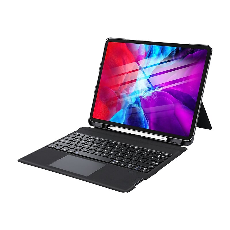 CODi 12.9" Bluetooth Keyboard Case with Trackpad for iPad Pro Gen 4, Black (C30708518) image 1