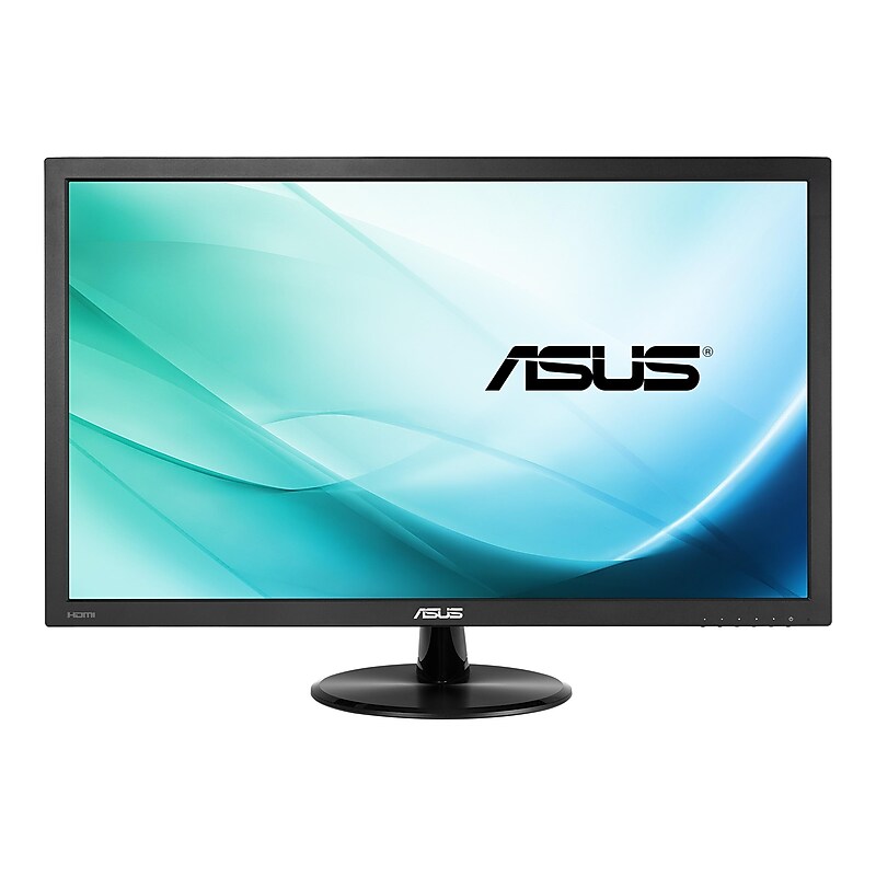 ASUS 21.5" LED Monitor, Black (VP228HE) image 1