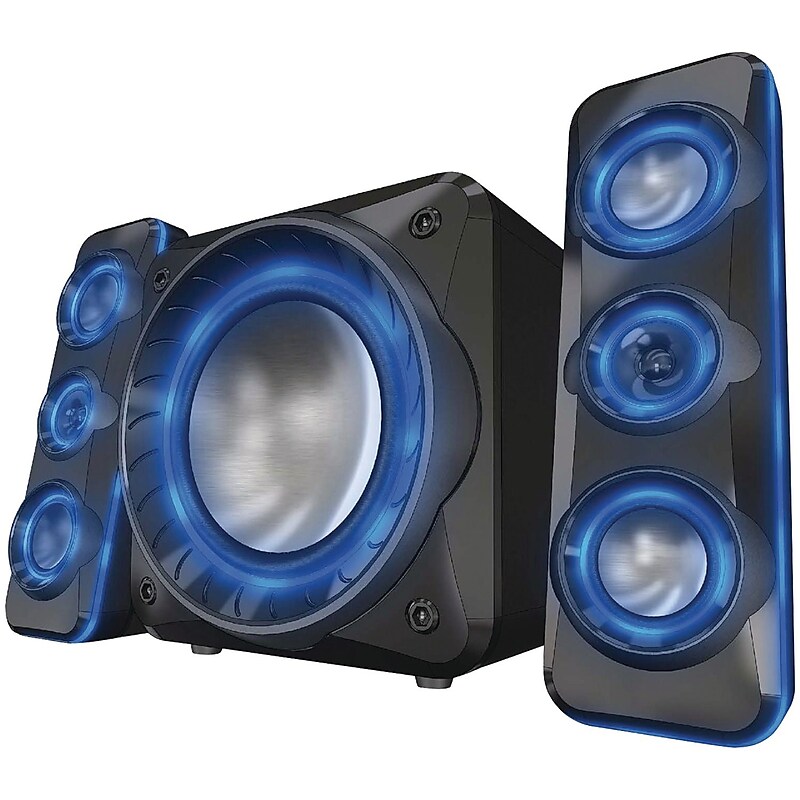 Sylvania Light Up Bluetooth 2.1 Speaker System (SHTIB1060-BT) image 1