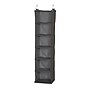 Household Essentials Gray Linen 6 Shelf Hanging Closet Organizer (66412)~#|#~sp12645769_sc7