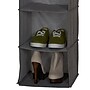 Household Essentials Gray Linen 6 Shelf Hanging Closet Organizer (66412)~#|#~sp12645771_sc7