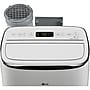 LG DUAL Inverter 115-Volt 14000 BTU (10000 BTU DOE) Portable Air Conditioner with Remote, WiFi Enabled, White (LP1419IVSM)~#|#~sp126566860_sc7