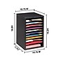 AdirOffice 500 Series 11 Compartment Wooden Literature Organizer, 10.75" x 11.8", Black (500-11-BLK)~#|#~sp126585933_sc7