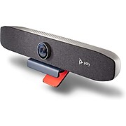 Poly Studio P15 4K Ultra HD Personal Video Bar, Gray (2200-69370-001)