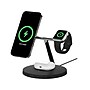 Belkin BOOST CHARGE PRO 3-in-1 Wireless Charger with MagSafe for iPhone 12, Black (WIZ009ttBK)~#|#~sp126688740_sc7