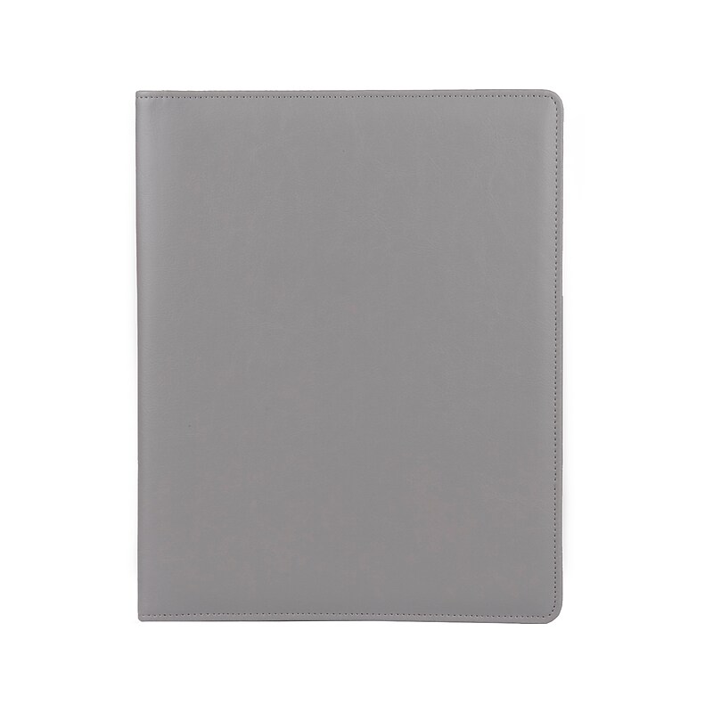 Bond Street Faux Leather Portfolio Case, Gray (WRC1511BS-GREY) image 1