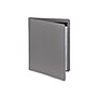 Bond Street Faux Leather Portfolio Case, Gray (WRC1511BS-GREY)~#|#~sp126688781_sc7