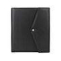 Bond Street Faux Leather Portfolio Case with Snap Closure, Black (WRC5195BS-BLACK)~#|#~sp126688798_sc7