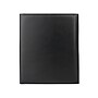 Bond Street Faux Leather Portfolio Case with Snap Closure, Black (WRC5195BS-BLACK)~#|#~sp126688800_sc7